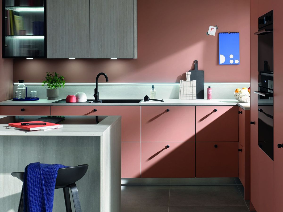 Terracotta met bar