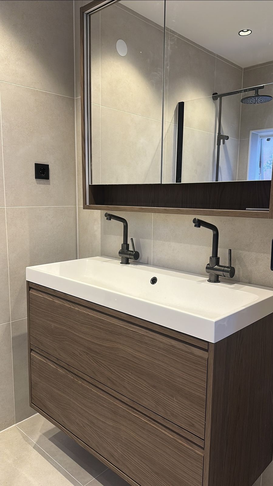Badkamer verbouwd door Sable & Stone in de Zaanstreek