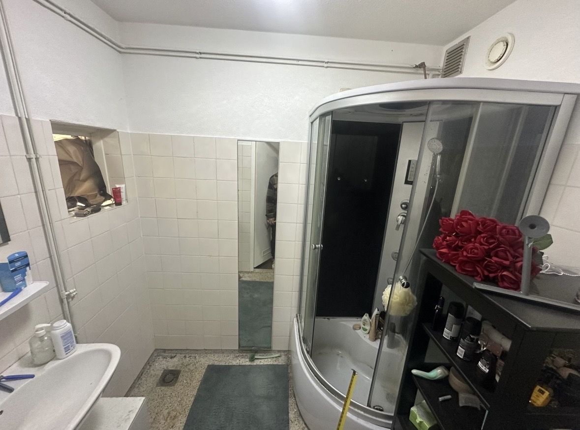 Renovatie woning Zaanstreek voor de verbouwing: De badkamer